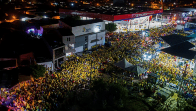 publico convencao passeata [