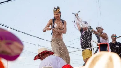 michele andrade no carnaval de caico