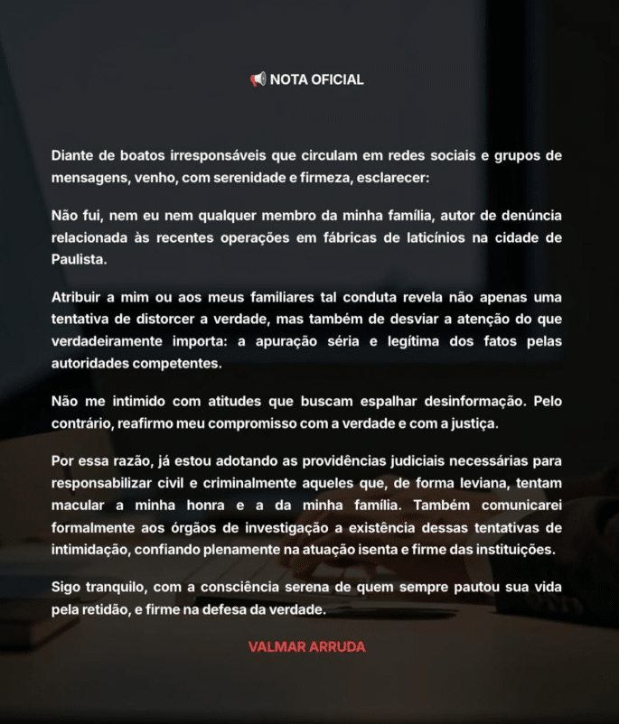 nota valmar