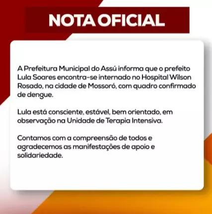 prefeito dengue