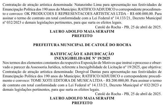shows