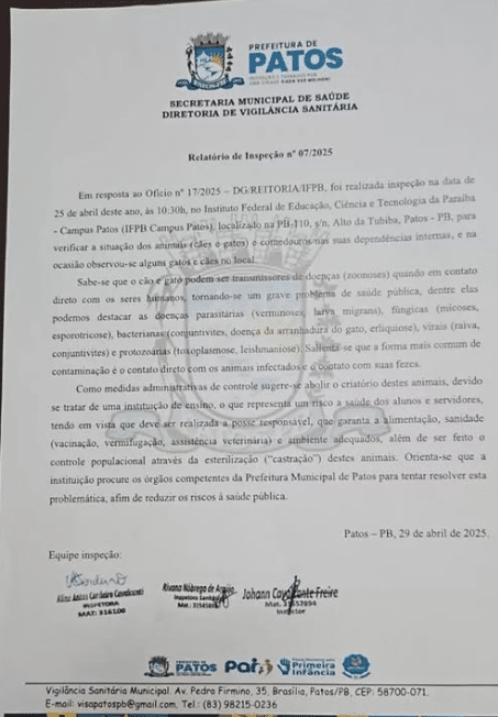 if patos documento