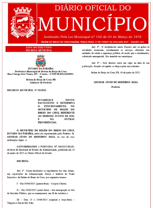 ponto facultativo