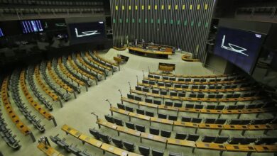 plenario da camara vazia