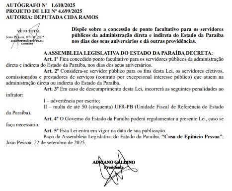 veto aniversario