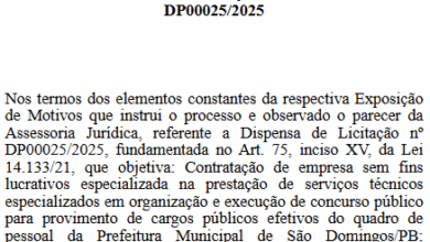 concurso sao domingos