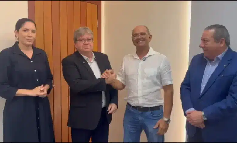 governador joao azevedo e laurinho maia