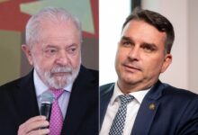 lula e flavio bolsonaro