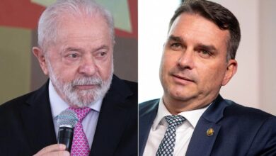 lula e flavio bolsonaro