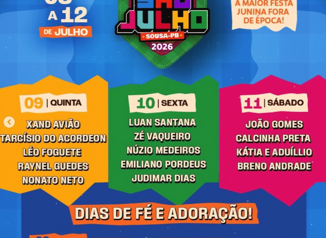 sao julho 1