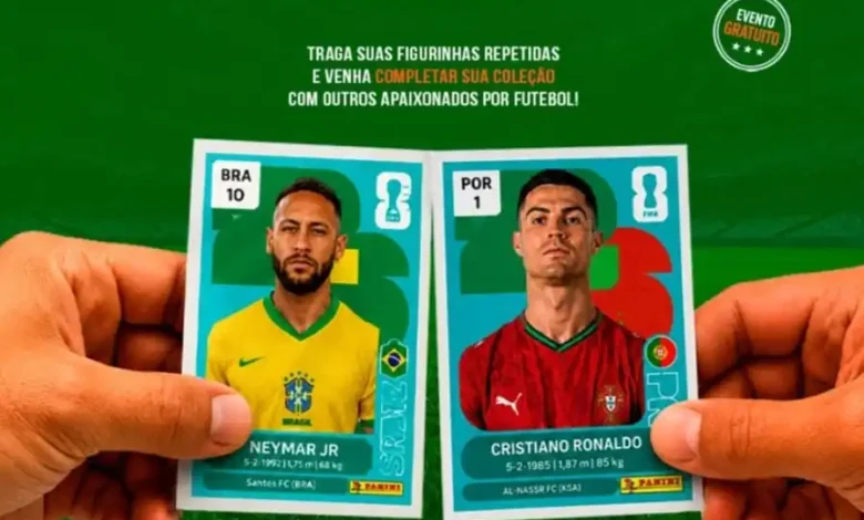 troca de figurinhas