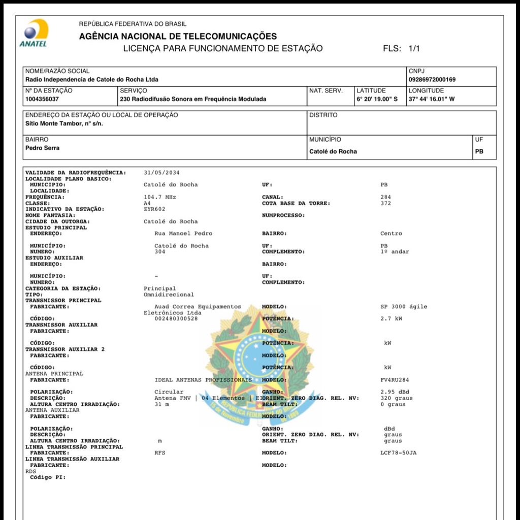documento radio